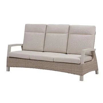 Royal Seasons Bank 3-zits Athene Beige 206 x 87 x 103 cm