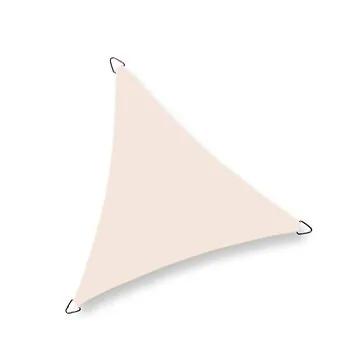 Platinum Sun&Shade Dreamsail Schaduwdoek Crème Driehoek Creme 400 x 400 x 400 cm