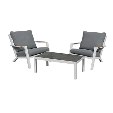Royal Seasons Loungeset 2-zits Rio Wit