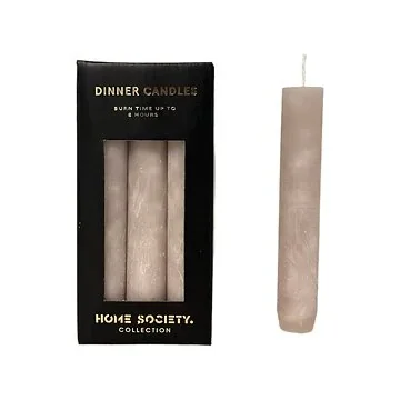 Home Society Dinerkaars S Taupe 14 cm 6 stuks
