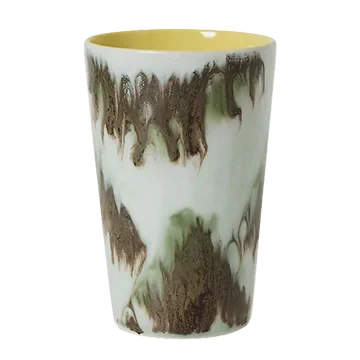HKliving Theemok 70's Ceramics Tide 0.46 L