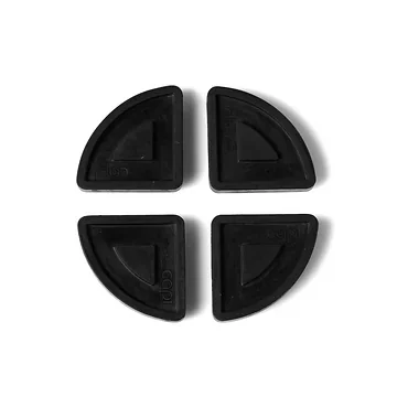 Capi Europe Pot pads indoor zwart 5 x 5 x 2 cm