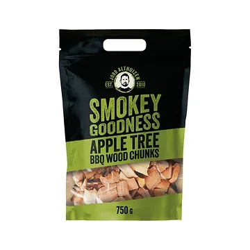 Smokey Goodness BBQ Woodchunks Appel 750 g