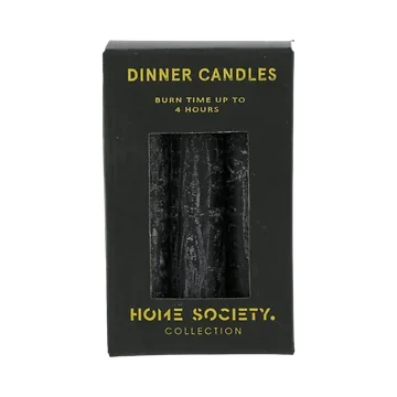 Home Society Dinerkaars XS Zwart 10 cm