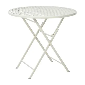 Pro Garden Bistrotafel Ambiance Metaal Wit Ø 75 cm