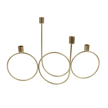 Kandelaar ringen goud 45 x 30 x 20 cm