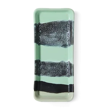 HKliving Schaaltje Small 70's Ceramics River 18 x 7.7 x 2 cm