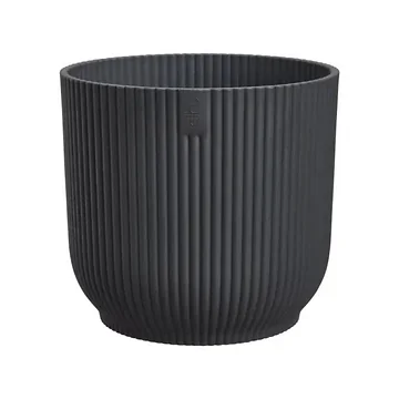 Elho Bloempot Vibes Fold Rond Antraciet 35 x 32 cm