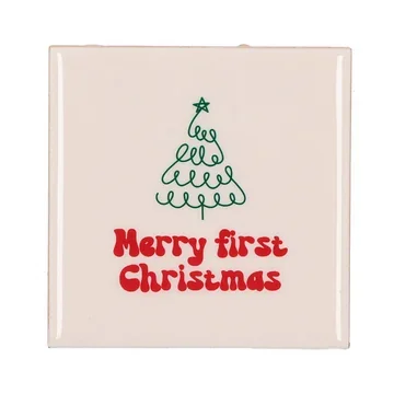 Tegel Merry First Christmas 10 x 10 cm