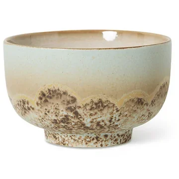 HKliving Noodlekom 70's Ceramics Shell 13.5 cm