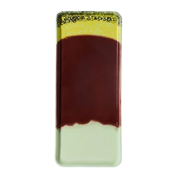HKliving Cakeschaal 70's Ceramics Cherry 31.5 x 13.5 cm
