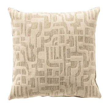 Dutch Decor Sierkussen Fabia Sesame 45 x 45 cm