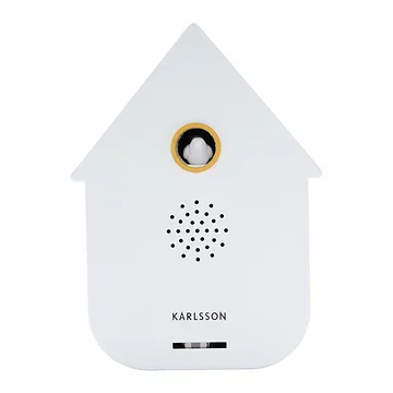 Karlsson Soundbox Modern Koekoeksklok Wit 12 x 7.5 x 11.5 cm