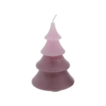 Home Society Kerstboomkaars L Roze 10 cm