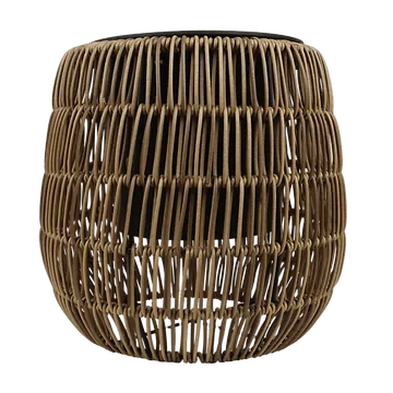 Mica Decorations Pot Pancho Rond Lichtbruin 17 x 17 cm