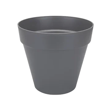 Elho Loft Urban Rond Wielen 40cm Antraciet