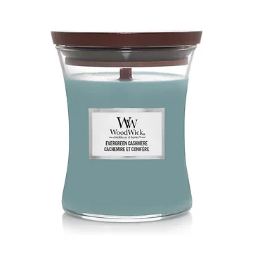 Woodwick Geurkaars Evergreen Cashmere Medium