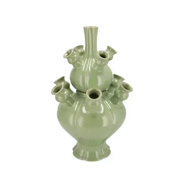 Tulpenvaas Rotterdam groen set 25 x 36 cm
