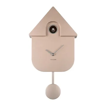 Karlsson Wandklok Modern Koekoeksklok Metallic Roze Goud 8.5 x 21.5 x 41 cm