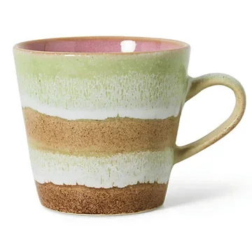 HKliving Koffiekopje Americano 70's Ceramics Umber 0.27 L