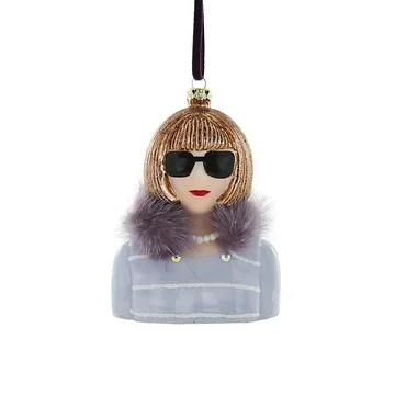 Cody Foster Anna Wintour kerstornament