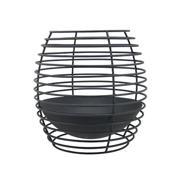 Vuurkorf Spiral Zwart