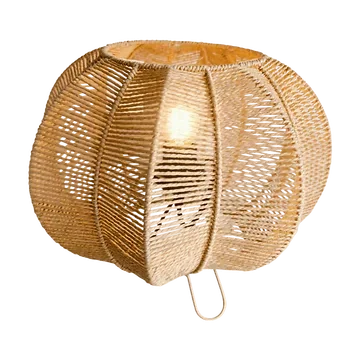 De Bosrand Lamp Touw Naturel 34 x 36 cm