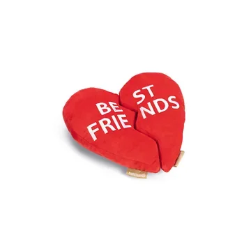 Beeztees Plu Hsp Hart Best Friends Rood 25