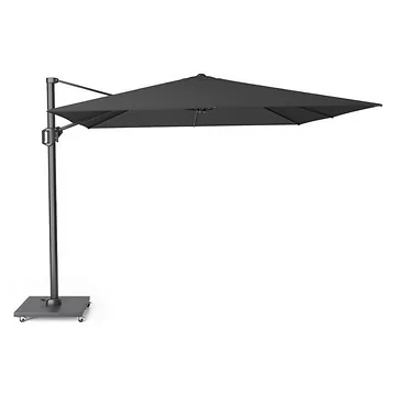 Platinum Zweefparasol Challenger T² Faded Black Vierkant 300 x 300 cm