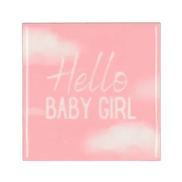 Tegel Baby Girl Roze 10 x 10 cm
