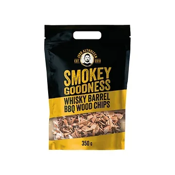 Smokey Goodness BBQ Woodchips Whiskey barrel 350 g