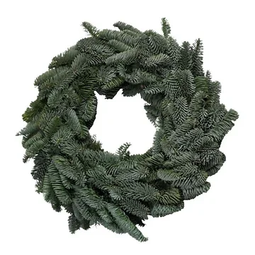 Krans Nobilis Pinus 30 cm rond gebonden
