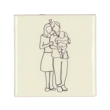 Tegel Family Beige 10 x 10 cm