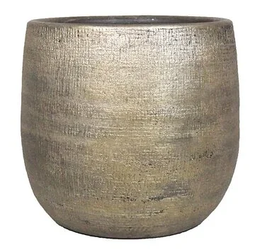 Bela Arte Pot Mira Industrieel Goud 24 x 22 cm