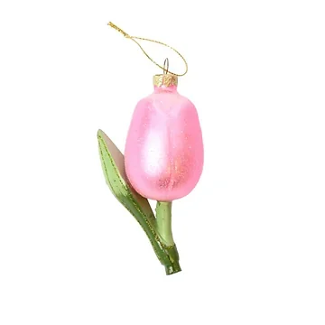 Paashanger Tulp Roze 6 x 4.5 x 11 cm