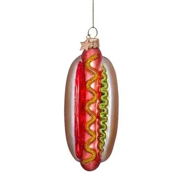 Vondels Kersthanger hotdog 12 cm