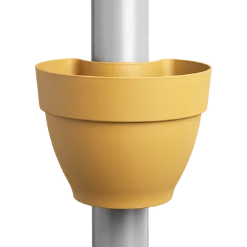 Elho Vibia Campana Regenpijpbakje 22cm Honinggeel