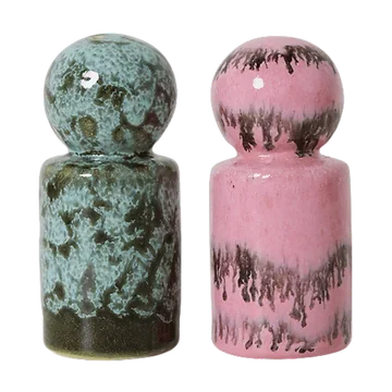 HKliving Peper- & Zoutstel Baroque 4.8 x 9.8 cm