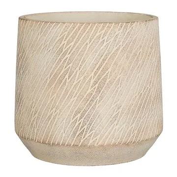 Mica Decorations Pot Camino Rond Taupe 19 x 21 cm