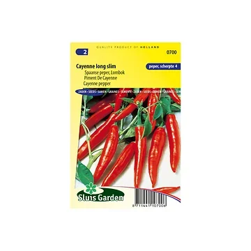 Spaanse peper Cayenne Long Slim