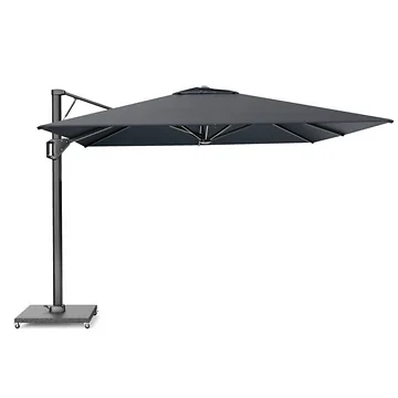 Platinum Zweefparasol Beaufort Faded black Vierkant 320 x 320 cm