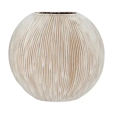 Daan Kromhout Design Vaas Sifan Ovaal Wit 41 x 16 x 39 cm