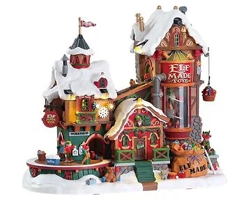 Lemax Elf Made Toy Factory