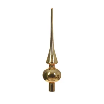 Decoris Piek goud glanzend glas 26 x 6 cm