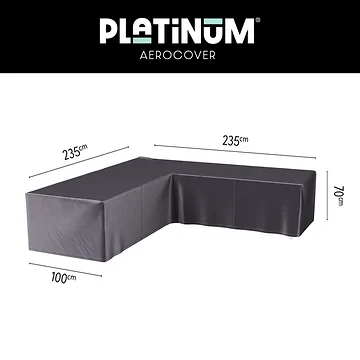 Aerocover Loungesethoes hoekset 7940 235 x 70 x 100 cm