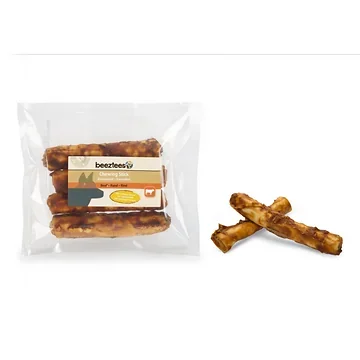 Beeztees kauwstaven kipsmaak 12,5 cm 4 stuks