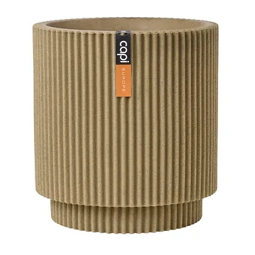Capi Europe Bloempot Groove Beige 44 x 46 cm