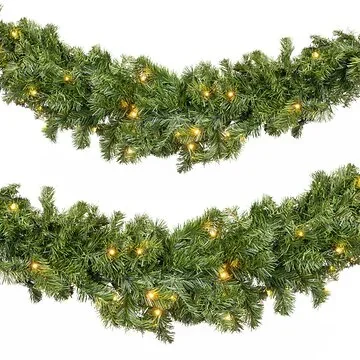 Evergreen guirlande swag Colorado spruce 270cm met verlichting
