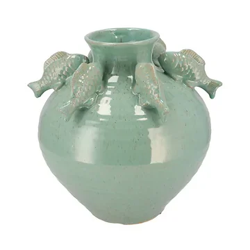 Daan Kromhout Design Vaas Pearl Sea Fish 25 x 25 x 27 cm