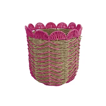Mand D 35 x H 35 cm roze